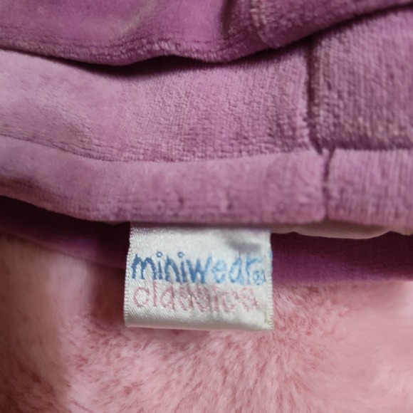 KRU Layette Plush Rattle Baby Toy/ Puppet Bear Flower - Picture 3 of 4